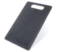 Planche à découper en plastique - ORION - 24x15 cm - Gris - Imitation granit - Compatible lave-vaisselle