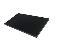 Planche à découper en plastique Uzman-Versand GN 300 x 500 x 20 mm Polyéthylène / polypropylène PP Noir 600 x 400 x 20.