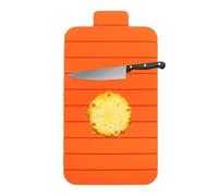 Planche à découper en silicone pliable - planche à découper facile à transporter, tapis de préparation réutilisable | de cuisine non décolletée, adaptée au camping dans la colonne vertébrale i