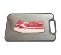 Planche à découper en titane | 39,4 x 26,4 cm Double Face et Sûr | Accessoire cuisine pour Sushi Légumes Pâtisserie | Viande Crue Maison Restaurant Boucherie Commerciale