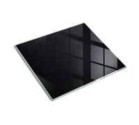 Planche à Découper en Verre 60x52 cm Symétrique Décoration Résistant à la Chaleur Avec Impression Contact Alimentaire Bords Polis Pieds Antidérapants Modernité - Tableau d'affichage