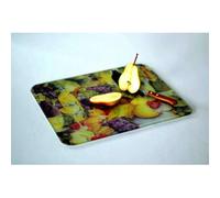 Planche à découper en verre lisse vignoble Astuceo