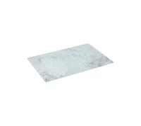 - Planche à Découper en Verre Marbre 30cm Blanc