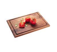 Planche à découper ENNO - Moyenne avec rainure à jus - Bois de Noyer