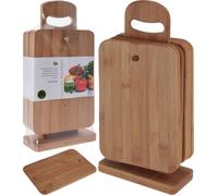 Planche à découper - EXCELLENT - KO-784610190 - 7 pièces - Bambou - Pratique et élégant