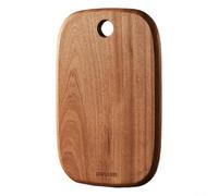 Planche à découper extra large en bois de santal avec rainure pour jus - Bloc de boucher épais pour la viande et les légumes de cuisine (27 x 40 x 2,2 cm)