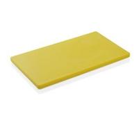 Planche à découper GN HACCP en Polyéthylène jaune H 20 mm