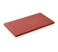 Planche à découper GN HACCP en Polyéthylène rouge H 20 mm Was Germany 9 G