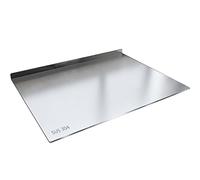 Planche à découper grande taille Planche à Découper de Cuisine, Anti-moisissure Planche à découper en acier inoxydable pour Viande, Légumes, Frui (Épaisseur:2mm-58X60cm)