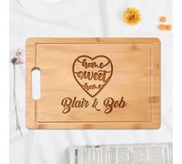 Planche à découper gravée pour pendaison de crémaillère - Cadeau pour les acheteurs de nouvelle maison, agent immobilier, décoration de cuisine, cadeau pour amis, voisins
