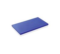 Planche à découper HACCP en Polyéthylène bleu L 500 mm l 300 mm H 20 mm