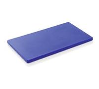 Planche à découper HACCP en Polyéthylène bleu L 600 mm l 400 mm H 20 mm