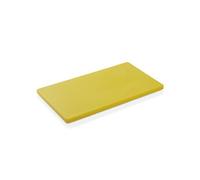 Planche à découper HACCP en Polyéthylène jaune L 600 mm l 400 mm H 20 mm Was Germany Jaune G