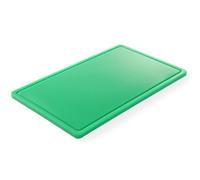 Planche à découper HACCP pour légumes GN 1/2 verte - Hendi 826133