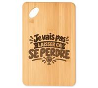 Planche à Découper Je vais pas laisser ça se perdre Expressions Françaises | rouge | Plateau Apéro Bambou Gravé 30 × 20 cm | Cuisine Barbecue Apéritif | Idée Cadeau Gourmand Gourmande Crémaillère Noël