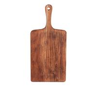 Planche à découper manche strié 55x25 cm Wild Table passion