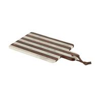 Planche à Découper Marbre ""Streepy"" 41cm Marron