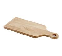 Planche à découper - METALTEX - En hêtre - Avec manche - 34 x 14 x 1,3 cm