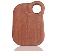 Planche à découper, mini planche à découper en ébène, petite planche à découper multifonctionnelle en bois pour cuisine avec trou de suspension pour cuisine à domicile (Petite taille)