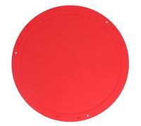 Planche à découper multifonction en Silicone, tapis de fruits, planche ronde, tampons alimentaires pour pique-nique en cuisine, pique-nique en plein air (Rouge)