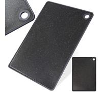 Planche à découper imitation granit - EXCELLENT HOUSEWARE - 33x23 cm - Antidérapante - Imitation granit noir