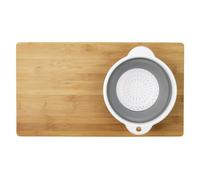 Planche à Découper "Passoire" 49cm Naturel