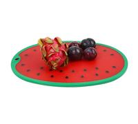Planche à découper pastèque - Planche à découper en forme de pastèque - Planche à découper en polypropylène de qualité alimentaire - Ustensiles de cuisine et planche à roulettes pour la maison