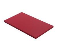 Planche à découper PEHD 500 Rouge 60x40x2 cm Matériel CHR Pro 9