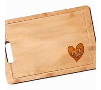 Planche à découper personnalisée - Cadeau de pendaison de crémaillère et nouvelle maison gravé pour les couples, les familles et les nouveaux propriétaires - Cadeau de clôture immobilier parfait