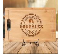 Planche à découper personnalisée, cadeaux de grillades pour homme, cadeau de barbecue, idéal pour la fête des pères, Noël, un anniversaire de mariage pour mari, papa, homme