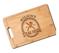 Planche à découper personnalisée pour papa - Planche de barbecue personnalisée pour maîtres du barbecue, cadeau pour la fête des pères, un anniversaire, un anniversaire de mariage, un grand-père ou