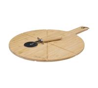 Planche à Découper Pizza "Roulette" 50cm Naturel