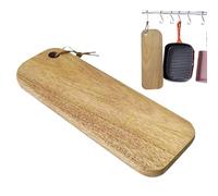 Planche à découper - Planche à découper - Tapis de découpe pour fromage - Plateau de service - Protection pour charcuterie, fêtes, camping, pique-niques - Planche à fruits en bois