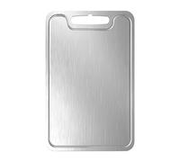 Planche À Découper - Planche de Découpe Titane pour Maison - Antidérapantes Accessoires de Cuisine Double Face - Camping Maison Restaurant Légumes Viande