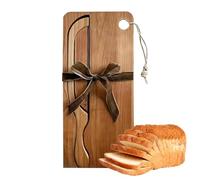 Planche À Découper - Plateau en Bois Portable - Ensemble Planche À Découper Le En Bois | Pour Main Gauche Et Droite Bagels Pâtissiers Cuisine Maison Restaurant Et Appartement