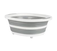 Planche À Découper Pliable - Planche à Découper de Voyage Pliable,avec Couvercle Panier de Lavage et Égouttage de Légumes 9L pour Cuisine Extérieure Camping BBQ Fruits Riz Évier et Long Voyage