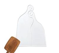 Planche à découper - Pochoir de routeur en acrylique pour le travail du bois, design transparent et durable - Plateau de charcuterie - Fabrication d'art fonctionnel - Modèle d'artisanat réutilisable