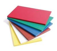 Planche à découper Gastro M Planche à découper polyéthylène PEHD 500 bleue 600 x 400 mm