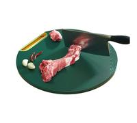 Planche à découper pour cuisine | Planche à découper avec râpe à ail intégrée | Bloc d'outils pour fruits Viande Fromage | Appartement Maison Noël Mariage