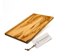 Planche à Découper pour Petit Déjeuner Rectangulaire en Bois D'Olivier - 30cm