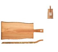 Planche À Découper Rectangulaire H&H Wood En Bois 45X20X4,5 Cm