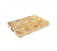 Planche à découper rectangulaire (L)455 x (P)305 x (H)45 mm, en bois d'hévéa