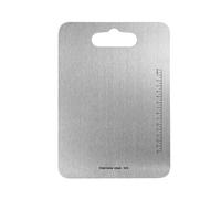 Planche à découper stable en acier inoxydable multifonction pour cuisinier à la maison et cuisiner des viandes et des légumes