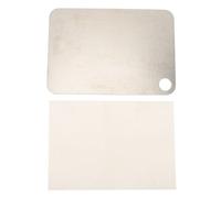 Planche à découper Ti, planche à découper à gratter, planche à découper de cuisine double face avec coussinet antidérapant, planche Ti durable facile à nettoyer pour légumes,