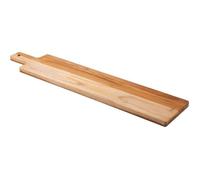 Planche à découper - TRAMONTINA - 70x15x1,8cm - Bois de teck FSC - Marron - Pratique et fonctionnelle