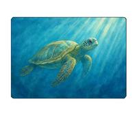 Planche à découper verre tortue marine 28,5 x 20 cm Cbkréation