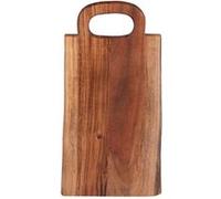 Planche à découper Wild avec poignée 40,5x20 cm - Table Passion - Marron - Bois Marron