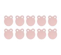 Planche à découper Yizisecce, pour la cuisine, petite forme portable, mignonne, hachage durable, planche de service, pour ménage, pour dortoir, conception légère (Rose)