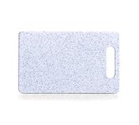 Zeller Planche à découper en Plastique, Plastique, Gris Clair, ca. 25 x 15 cm