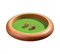 Planche à Dés - 22 CM Avec 2 Cube en Bois